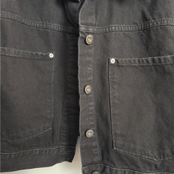 Vans Women’s Cropped Denim Jacket XL - Picture 3 of 4